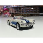 Sunman Klasik Metal Model Araba Chevrolet Corvette 1957 1 : 43 Ö