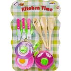 Sunman Little Chef Mutfak Gereçleri Seti 27387 Tahta Kaşık - Renkli