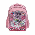 SUNMAN Okul Çantası Sırt Due Good Vibes Yazılı