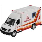 Sunman Oyuncak Metal Çek Bırak Ambulans 10 cm