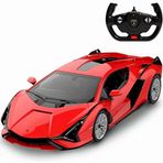 Sunman Oyuncak R/C 1/14 F/F Lamborghini Sian Kapı Açılan 2.4 Ghz 2R Işıklı Uzaktan Kumandalı Araba