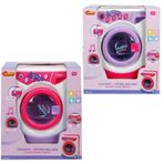 Sunman Pembe/Mor Müzikli ve Işıklı Oyuncak Çamaşır Makinesi