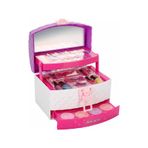 Sunman Pretty Pinky 3 Katlı Taşıma Çantalı Kız Çocuk Oyuncak Makyaj Güzellik Seti