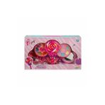 Sunman Pretty Pinky Lolipop Şekilli Oyuncak Güzellik ve Makyaj Seti Katlanabilen- 5 Katman Makyaj Seti