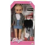 Sunman S00004286 Alyss Günlük Kıyafet Moda Bebekleri -Sun