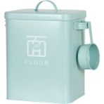 SunniMix 6l Metal Çamaşır Deterjanı Bider Yıkama Tozu Saklama Kutusu Ev Yeşil (Yurt dışından) - 8 Adet - 984 ml