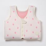 Sunnylife - Çocuk Yüzme Can Yeleği 3-6 Yaş - Standart - Pembe - Beyaz