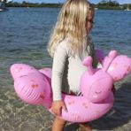 Sunnylife - Cotton Candy Çocuk Deniz Simidi - 3+ Yaş - Renkli