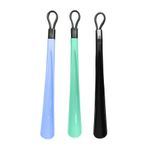 Sunplast 3 Adet 42 cm Sert Plastik Ayakkabı Çekeceği Kerata Ayakkabı İçin Pratik Çekecek