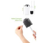 Sunplast Antibakteriyel Silikon Tuvalet Fırçası - Tuvalet Ve Klozet Temizleme Fırçası - Soft Toilet Brush