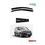 SUNPLEX Fiat Doblo Cargo Yeni Kasa 2023-2024 Cam Rüzgarlığı Takımı 2 Cam Set