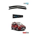 SUNPLEX Fiat Fiorino Combi 2014 Modeller için Cam Rüzgarlığı Takımı 2'li Set