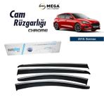 Sunplex Ford Focus 5 Hb 2018 Sonrası Krom Cam Rüzgarlığı