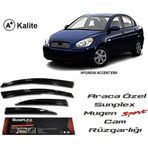 Sunplex Hyundai Accent Era Mügen Tip 4lü Cam Rüzgarlığı