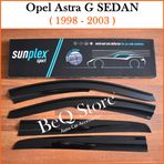 Sunplex Opel Astra G 1998-2003 Mugen Cam Rüzgarlığı