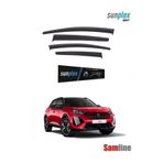 SUNPLEX Peugeot 2008 (2023-2024) Modeller için Cam Rüzgarlığı Takımı 4'lü Set Classic Son Kasa New