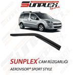 Sunplex Peugeot Partner Tepee 2 Parça 2008-2017 Cam Rüzgarlığı