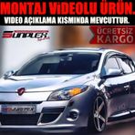 Sunplex Renault Megane 3 4 Parça 2009-2016 Cam Rüzgarlığı