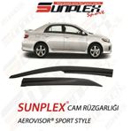 Sunplex Toyota Corolla 4 Parça 2007-2012 Cam Rüzgarlığı