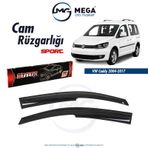 Sunplex Volkswagen Caddy 2004-2017 Mugen Tip Cam Rüzgarlığı