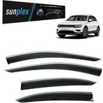 Sunplex Volkswagen Tiguan 2016-2021 Uyumlu Kromlu Cam Rüzgarlığı
