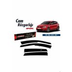 Sunplex VW Polo 2010-2017 Mugen Cam Rüzgarlığı