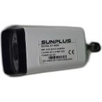 Sunplus 2mp Full Hd Ahd Gece Görüşlü Dış Mekan Güvenlik Kamerası 6 Atom LED - Beyaz