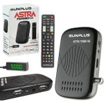 Sunplus Mini Full Hd Wi-Fi Uydu Alıcı, Youtube ve Iptv ile Kesintisiz Eğlence - Altın - Turkuaz