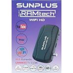 Sunplus Ramtech Full Hd Uydu Alıcısı, Dahili Wi-Fi, Akıllı Kumanda - Antrasit