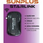 SUNPLUS Starlink Wifi HD Dahili Wifi Dijital Uydu Alıcı Akıllı Kumandalı