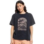 Sunset Kadın Siyah T-Shirt ERJZT05686