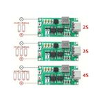 Sunshine022 1 Adet 18650 2s 3s 4s Type C 8.4v 12.6v 16.8v Step Up Lipo Li Ion Şarj Cihazı 4s 2a