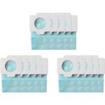 Sunshinee 15 Paket Yedek Vakum Toz Torbası Makita CL102 CL104 CL107 CL182 Vakumlu Çöp Toplama Çantası Için Uyumlu (Yurt Dışından)