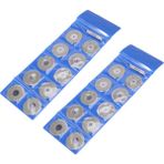 Sunshinee 20 Adet Aksesuarlar 35MM Elmas Kesme Diski Metal Taşlama Diski Mini Dairesel Testere Matkap Döner Aracı (Yurt Dışından) - Mekanik el aletleri