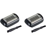 Sunshinee 2x Tıraş Makinesi Kafası Değiştirme Braun 92S 92B 92M Elektrikli Tıraş Makinesi Serisi 9 Tıraş Makineleri Tıraş Bıçağı Siyah A (Yurt Dışından)