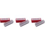 Sunshinee 30 Adet Ahşap Torna Karbür Uç Bıçakları Freze 30 Derece Torna Keski Yedek Bıçak 14X14X2MM (Yurt Dışından) - Set - Gümüş