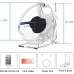 Sunshinee 3D Fan Hologram Projektör Masaüstü LED Burcu Holografik Lamba Oynatıcı Uzaktan Ekran Desteği Görüntüler ve Video (Yurt Dışından) - Renkli