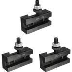Sunshinee 3x 250-101 Tornalama ve Alınlık Tutucu Hızlı Değişim Takım Direği ve Takım Tutucu Yalnızca Pistonlu Tipe Uygun (Yurt Dışından) - Mekanik el aletleri - Siyah