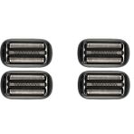 Sunshinee 4 Paket Serisi 5/6 53B Braun Elektrikli Folyo Tıraş Makinesi Için Yedek Kafa 5020CS 5018S 5035S 5049CS 5050CS 6020S 6040CS (Yurt Dışından) - Siyah