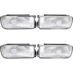 Sunshinee 4x Araba Ön Tampon Sis Lambası Lens Lambası E36 1992 1993 1994 1995-1998 H1 Ampul Olmadan (Yurt Dışından)