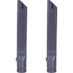 Sunshinee Dyson Uzun Düz Emme DC35 DC45 DC58 DC59 DC62 V6 Fırça Kafası Için 2pc Düz Emme Nozulu Kafası (Yurt Dışından) - Grey