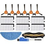 Sunshinee Hoover Yedek Parçaları,yeedi K700 Robot Süpürge Filtreleri, Fırçaları, Mopları ile Uyumlu Yedek Parçalar Aksesuarlar (Yurt Dışından) - Sarı