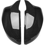Sunshinee Karbon Fiber Dikiz Aynası Kılıfı Yan Kanat Ayna ile Uyumlu Golf 6 Mk6 Vı 2008 2010 2011 2012 Araba Aksesuarı (Yurt Dışından)