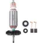 Sunshinee Makıta Açı Öğütücü Için Yedek AC220V-240V Armatür Rotor 9556 9557 9558 9556NB 9556HN 9557NB 9557HN 9558NB 9558HN (Yurt Dışından) - Gümüş