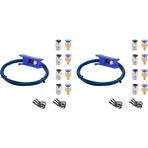 Sunshinee Oğlak Xs Serisi Için 2x Tüp Bowden Ptfe Boru Creality Ender 3/pro Ender 5 CR-10/10S 3D Yazıcı 1.75MM Filament (Yurt Dışından) - Mekanik el aletleri