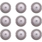 Sunshinee Philips Elektrikli Tıraş Makinesi Serisi 1000, 2000, 3000 Tıklama ve Sivri Bıçaklı Stil Için 9 Adet SH30 Tıraş Makinesi Yedek Kafa (Yurt Dışından) - Gümüş