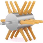 Sunshinee Tavuk Plucker Matkap Aparatı Paslanmaz Çelik Tavuk Plucker 18 Parmaklı Tavuk Tüyü Temizleme Plucker Makinesi (Yurt Dışından) - Renkli