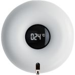 Sunsky Z04 Akıllı Indüksiyon Köpük El-Duvara Monte Temassız Otomatik Köpük Sabunluk Donut Beyaz (Yurt Dışından)