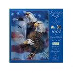 SunsOut Patriotic Eagles 1000 Pc Jigsaw Puzzle New