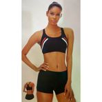 Sunsurf 60001 Şortlu Yüzücü Bikini Takımı Siyah
